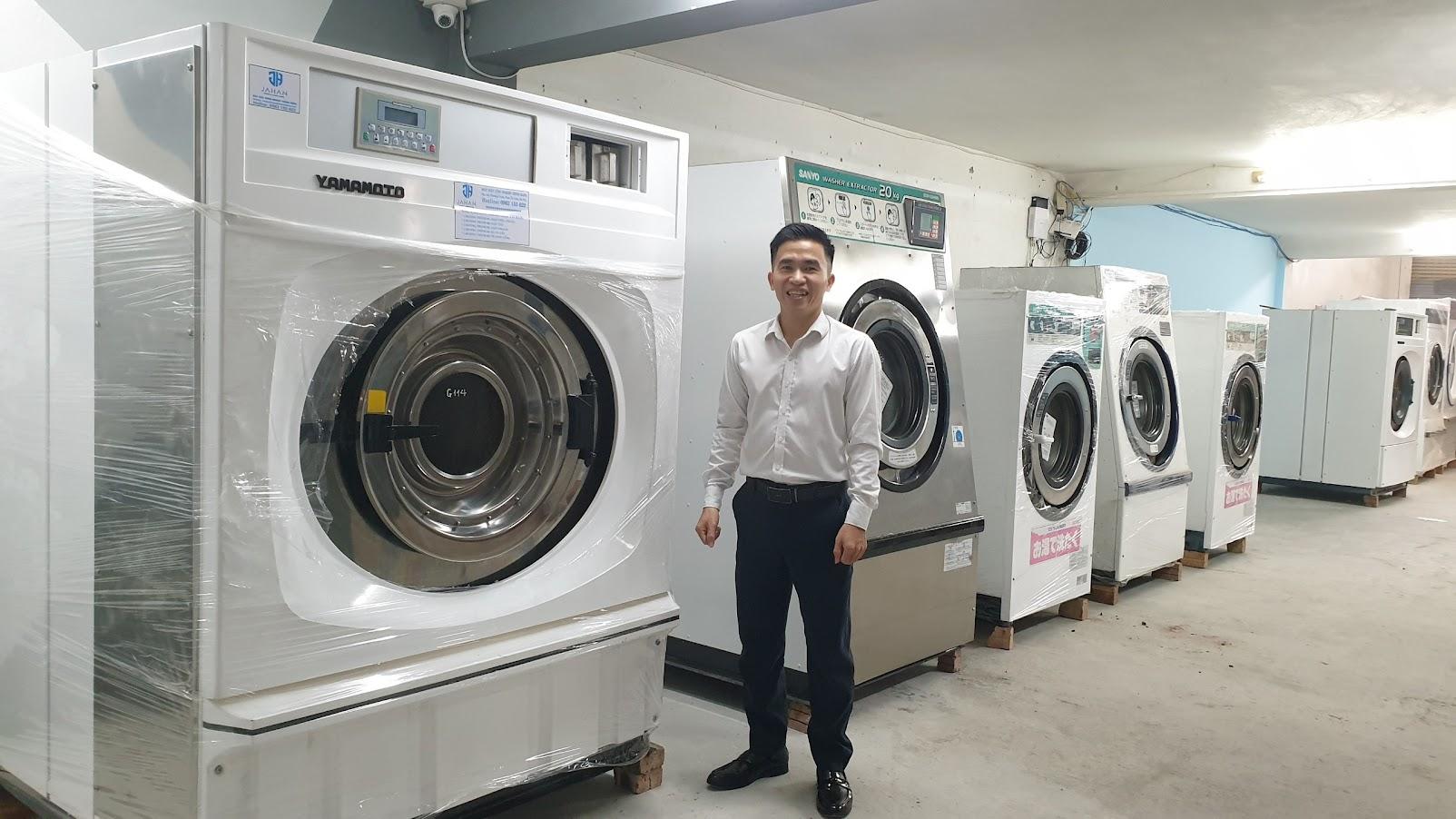Công ty TNHH Jahan - đơn vị cung cấp máy giặt sấy công nghiệp, thiết bị giặt là