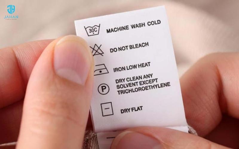 Ký hiệu giặt là thường được sử dụng ở đâu trên quần áo 