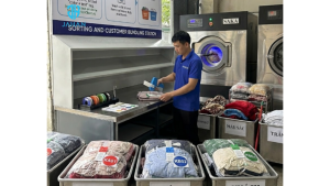 Ghim phân loại đồ trước khi cho vào máy giặt